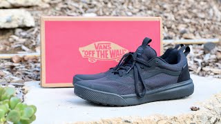 Vans Ultrarange Rapidweld unboxing blackblack [upl. by Adnwahsor]