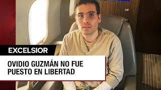 Gobierno de México informa que Ovidio Guzmán no fue liberado por EU [upl. by Ericksen]