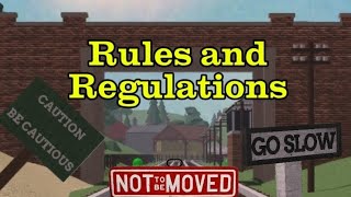 Rules and Regulations [upl. by Arrais]