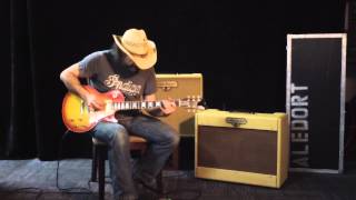 Andy Aledort playing the Louis Electric Twinmaster Amplifier [upl. by Halla]