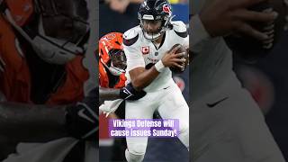 Will the Vikings Defense DOMINATE on Sunday vs the Texans skol nfl vikingsnation skolvikings [upl. by Krutz]