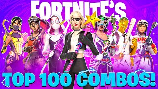 100 TRYHARD Skin Combos In Fortnite [upl. by Candide]