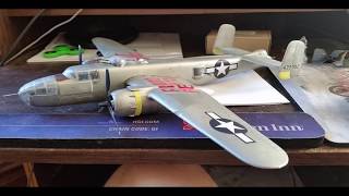 Revell 148 B25J Restoration [upl. by Ahsyle]