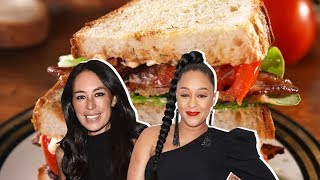 Joanna Gaines Vs Tia Mowry Whose BLT Is Better [upl. by Kowtko]