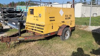 ATLAS COPCO XAS90 Portable Air Compressor [upl. by Nimref]