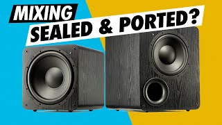 Mixing SEALED and PORTED Subwoofers for Home Theater [upl. by Stiegler]