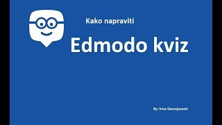 Edmodo kviz [upl. by Uela]