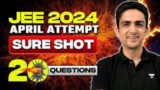 Sureshot 20 Questions of Maths  Jee Main 2024 April Attempt [upl. by Ellenwad]