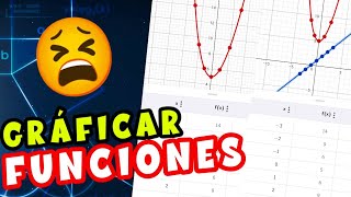 COMO USAR GEOGEBRA PARA GRÁFICAR FUNCIONES LINEALES Y CUADRÁTICAS [upl. by Parnas]