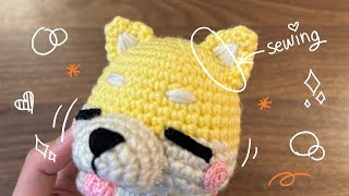 How to Sew Parts for Amigurumi [upl. by Noonan]