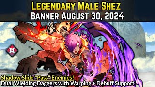 Legendary Shez Shadow Slides across the Battlefield  Legendary Banner Aug 2024 [upl. by Bobker980]