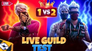 FREE FIRE GUILD TEST 2024  LIVE 🔴 [upl. by Leonelle186]