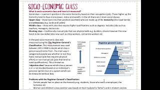 Sociology AQA GCSE Miss Harper Social Stratification part 1 [upl. by Bravar]