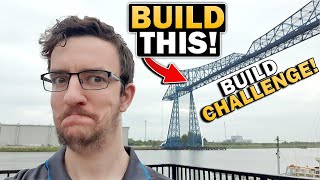 BRIDGE Build Challenge  Tees Transporter Bridge In Stormworks [upl. by Cote]