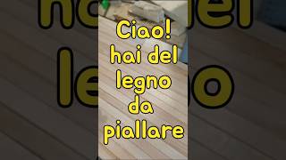 Punta per spianare legno diy woodworking lavorazionedellegno [upl. by Mehalek562]