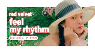 Red Velvet Feel My Rhythm Karaoke [upl. by Isabea]