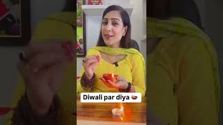 Happy diwali  diwali pr diya🪔 aise jalaye shorts astrology viralvideo 🍁 BhawnaUpadhyay [upl. by Heger]