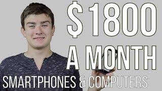 Make 1800 a Month with Smartphones and Computers [upl. by Ainna]