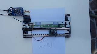 Giotto  Arduino Printer and Drawing Robot [upl. by Haimerej]