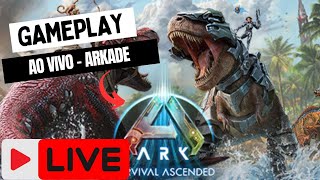 ARK ASCENDED SERVIDOR OFICIAL EPI06 O MELHOR FARMADOR DE BERRYS asa [upl. by Arissa]