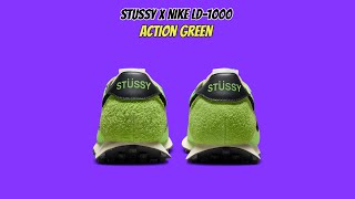 Stussy x Nike LD1000 Action Green [upl. by Elbon236]