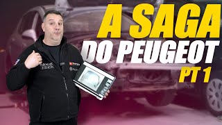 Começou a reparação do PEUGEOT 308 HDI que BATEU NUMA PAREDE 1 [upl. by Naitsirk]