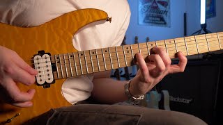 Steve Vai Licks Lesson  The IMPRESSIVE Ones [upl. by Frechette188]