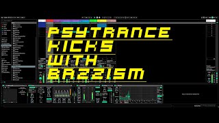 MAKING PSYTRANCE KICKS WITH BAZZSIM PSYTRANCE TUTORIAL [upl. by Anelrad]