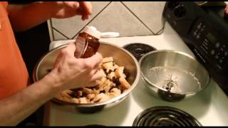 Dutch Oven Cooking Mikes Bread Pudding [upl. by Eitsirc]