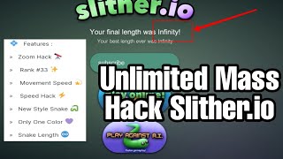 UNLIMITED MASS HÁCK  Slitherio  GameGuardian [upl. by Curnin500]