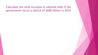 Unlike households governments are often able to sustain large debts For example in 2013  the U… [upl. by Noonberg662]