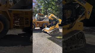 JD CT322 track loader skid steer [upl. by Neehar]