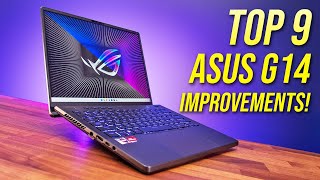 Top 9 ASUS G14 Improvements in 2022 And Problems [upl. by Arykat]