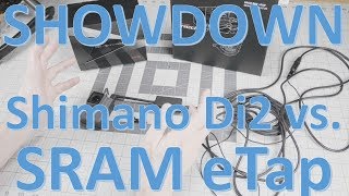 BIKE TECH Showdown Shimano Di2 vs SRAM eTap [upl. by Frydman]