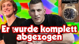 GZUZ vs Logan Paul Kommt der Kampf  400000 für eine Fake Uhr  Merkel gib das Hanf frei [upl. by Edelsten]