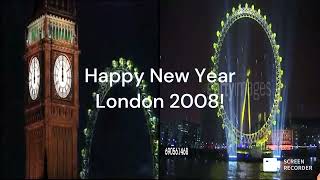 London NYE 2008 [upl. by Harberd]