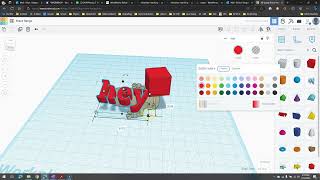 Using Tinkercad to add to a stl file [upl. by Vicky545]