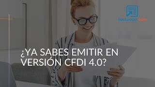 Configuración para emitir en CFDI 40 [upl. by Ydoc]