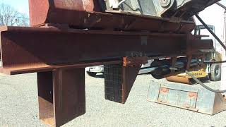 Skid Steer Attachment Log Splitter [upl. by Gradeigh516]