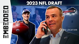 Exclusives From The Buffalo Bills 2023 NFL Draft  Buffalo Bills Embedded  Game Changer [upl. by Neneek]