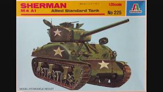 Italeri 135 Sherman M4 A1 Allied Standard Tank Kit 225 [upl. by Stucker]