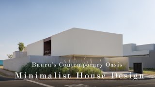 minimalist house design in Bauru city Brazil House design and plan housedesign [upl. by Carlene35]