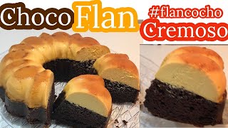 UN CHOCOFLAN SUPER CREMOSO PARA PALADARES EXIGENTES PASTEL IMPOSIBLE FLANCOCHO [upl. by Fredette]