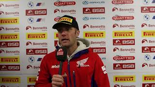 2024 Bennetts British Superbike Championship Tommy Bridewell [upl. by Kimberli]