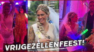 SACHA HAAR VRIJGEZELLENFEEST💃 WE MOGEN NOG 1X HELEMAAL LOS GAAN 😳🥳  VLOG 258 [upl. by Cyril]