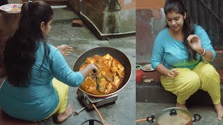 চিকেন দিয়ে সুন্দর একটি রান্না  Village Style Dhania Chicken Recipe [upl. by Eilema]