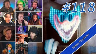 Gamers React to Nightmare Huggy Wuggy in Poppy Playtime Chapter 3 118 [upl. by Krasnoff]