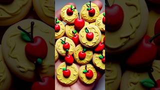 DIY how to make polymer clay cookies comb shorts [upl. by Tessler]