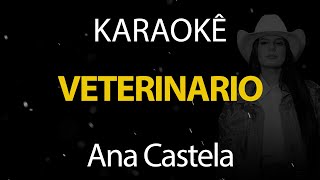 Veterinário  Ana Castela Karaokê Version [upl. by Einon]