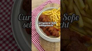 Currywurst soße schnell und einfach selbst zubereiten currywurst curry fastfood streetfood food [upl. by Aisereht]